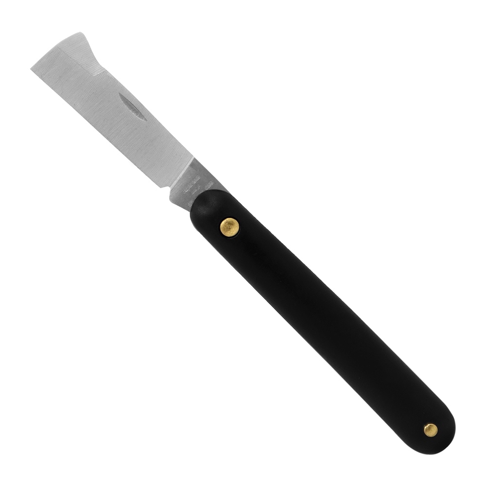 Zenport Grafting Knife K106F Budding and Grafting Knife, Bark Lifter, Single-Taper Bevel Cutting Edge (image for) Zenport Grafting Knife K106F Budding and Grafting Knife, Bark Lifter, Single-Taper Bevel Cutting Edge