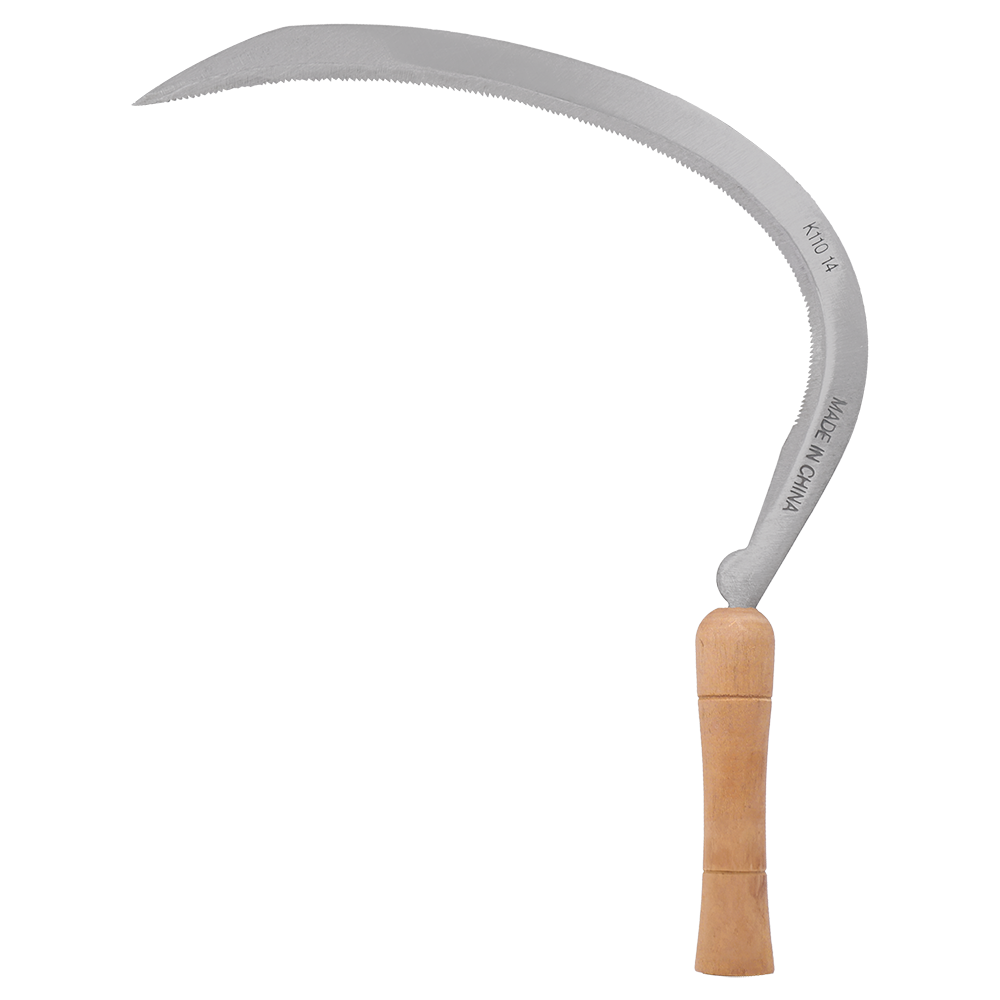 Zenport Scythe K110 14-Inch Harvest/Landscape Scythe, Serrated, Curved, 14-Inch Blade (image for) Zenport Scythe K110 14-Inch Harvest/Landscape Scythe, Serrated, Curved, 14-Inch Blade