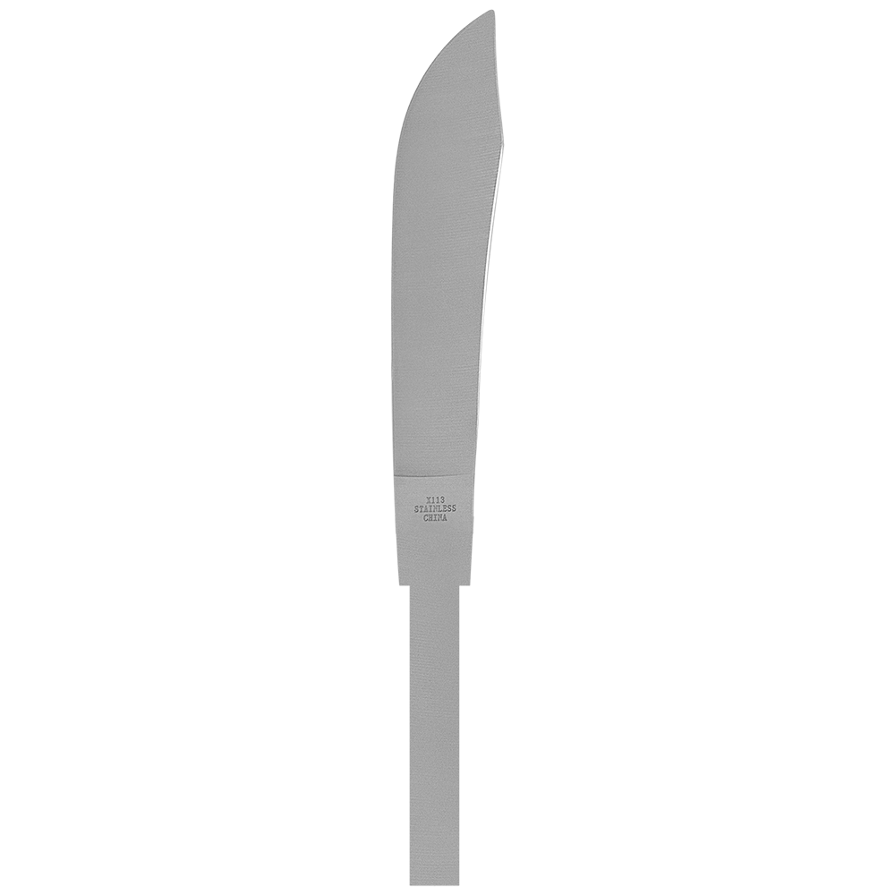 (image for) Zenport Knife Blade K113-B 6.75-Inch Stainless Steel Butcher Knife Blade Only for Hops and Cabbage