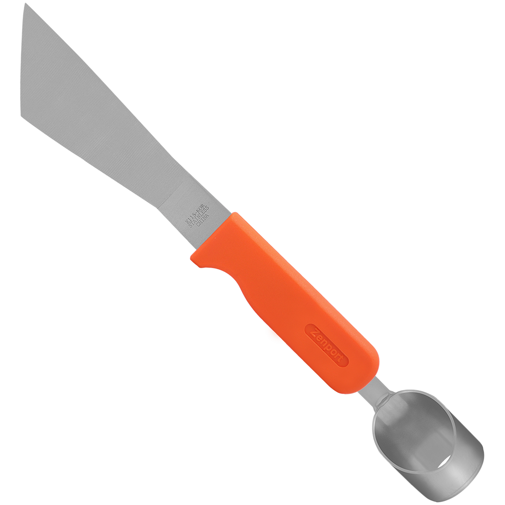 (image for) Zenport Lettuce Coring Knife K115-KOR Lettuce Trimmer Knife with Corer, Stainless Steel
