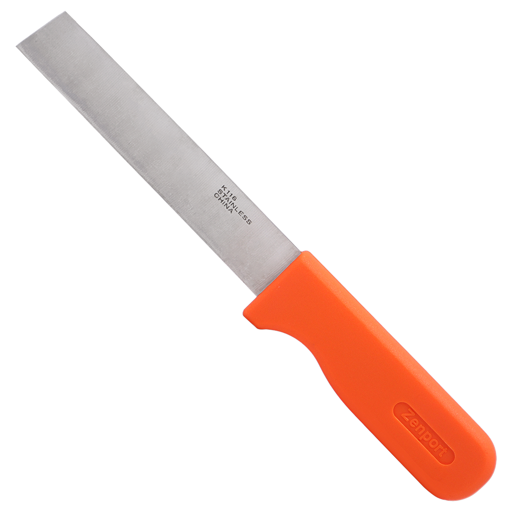(image for) Zenport Produce Knife K116 Row Crop Harvest Knife, Produce, 6-Inch Stainless Steel Blade