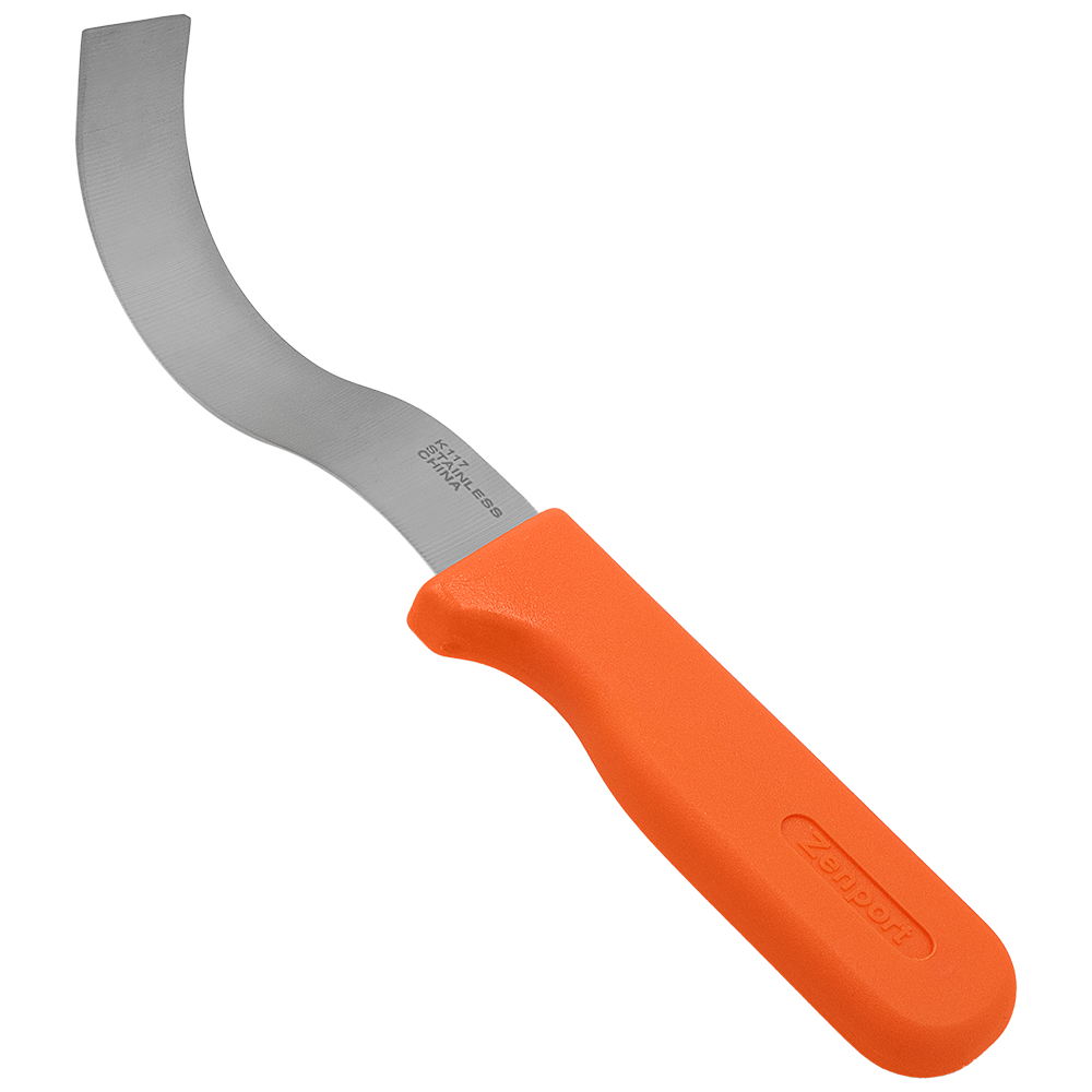 Zenport Broccoli Knife K117 Row Crop Harvest Knife, Broccoli/Produce, 6-Inch Wavy Stainless Steel Blade (image for) Zenport Broccoli Knife K117 Row Crop Harvest Knife, Broccoli/Produce, 6-Inch Wavy Stainless Steel Blade