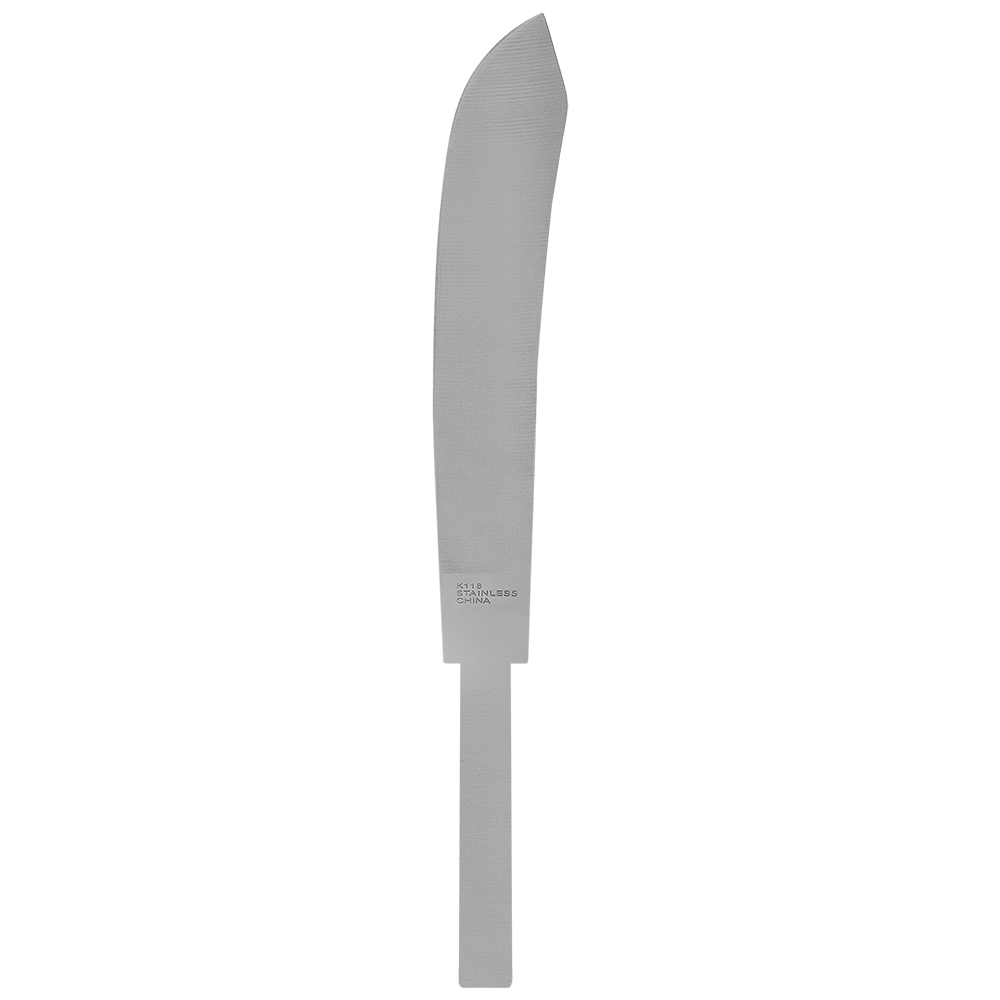 Zenport Knife Blade K118-B 7.75-Inch Stainless Steel Butcher Knife Blade Only for Harvesting Row Crops (image for) Zenport Knife Blade K118-B 7.75-Inch Stainless Steel Butcher Knife Blade Only for Harvesting Row Crops