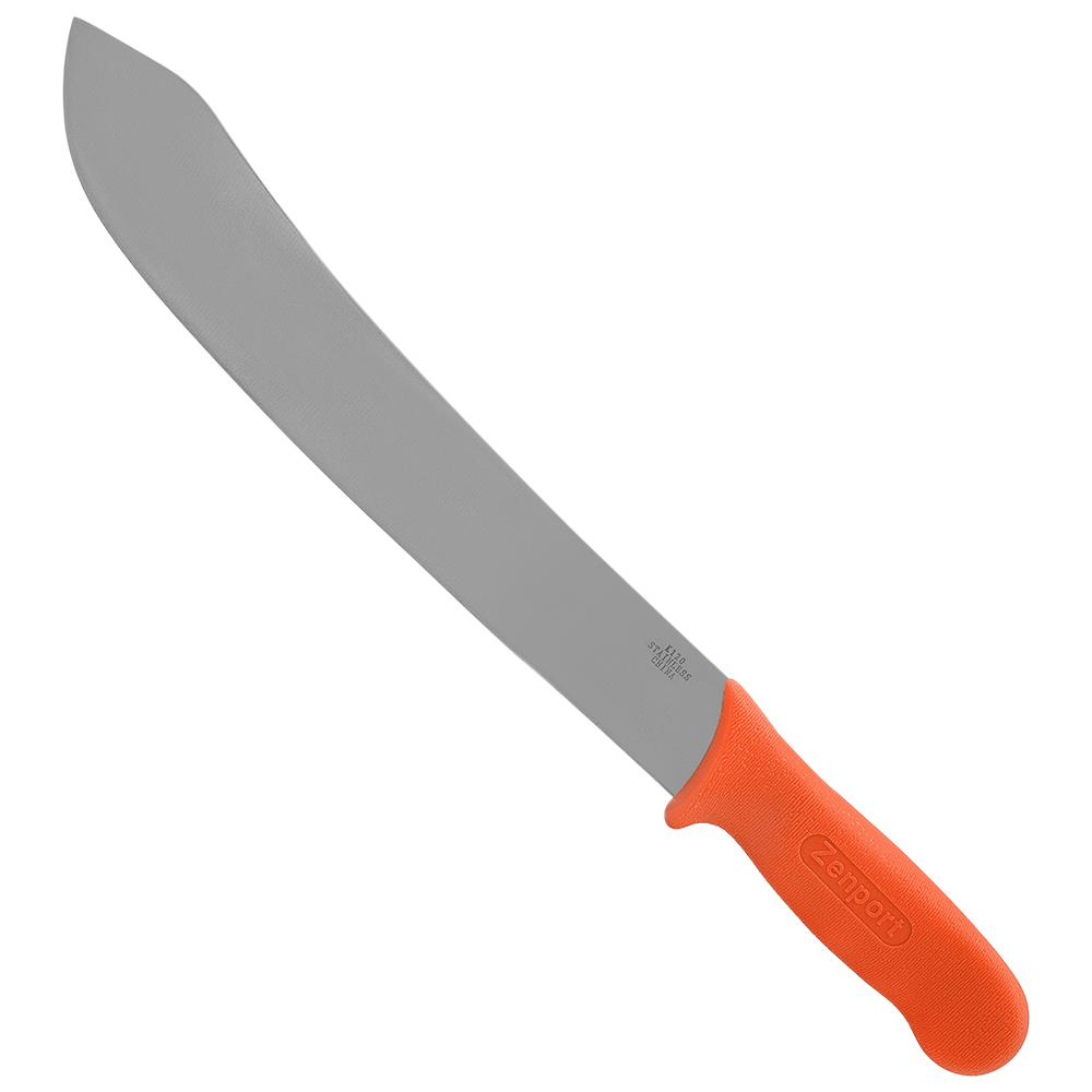 (image for) Zenport Harvest Knife K120 Butcher/Field Harvest Knife, Stainless Steel, 12-Inch Blade