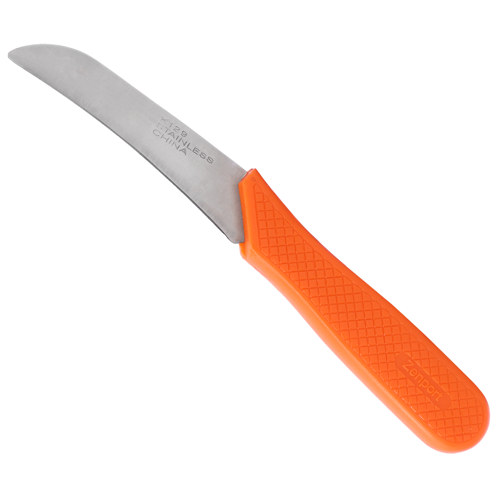 Zenport Mushroom Knife K129 Slim Blade Fruit/Mushroom, 2.75-Inch Stainless Steel Blade (image for) Zenport Mushroom Knife K129 Slim Blade Fruit/Mushroom, 2.75-Inch Stainless Steel Blade