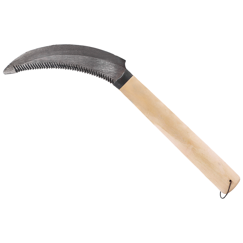 Zenport Sickle K201 Harvest Sickle/Berry Knife, 4.5-Inch Carbon Steel Curved Serrated Blade (image for) Zenport Sickle K201 Harvest Sickle/Berry Knife, 4.5-Inch Carbon Steel Curved Serrated Blade