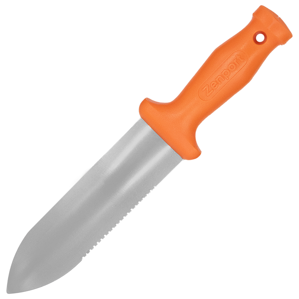 Zenport Soil Knife K245 ZenBori Soil Knife, Ultimate Multi-Purpose Gardening Tool, Japanese Hori Hori Knives (image for) Zenport Soil Knife K245 ZenBori Soil Knife, Ultimate Multi-Purpose Gardening Tool, Japanese Hori Hori Knives