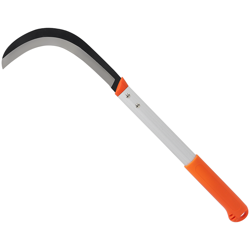 (image for) Zenport Sickle K315 Brush Clearing Sickle, 9-Inch Carbon Steel Blade,14.5-Inch Aluminum Handle