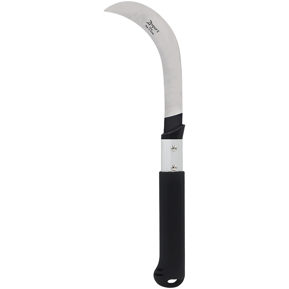 Zenport Sickle K316 Brush Clearing Sickle, 9-Inch SK5 Carbon Steel Blade, 9.5-Inch Aluminum Handle (image for) Zenport Sickle K316 Brush Clearing Sickle, 9-Inch SK5 Carbon Steel Blade, 9.5-Inch Aluminum Handle