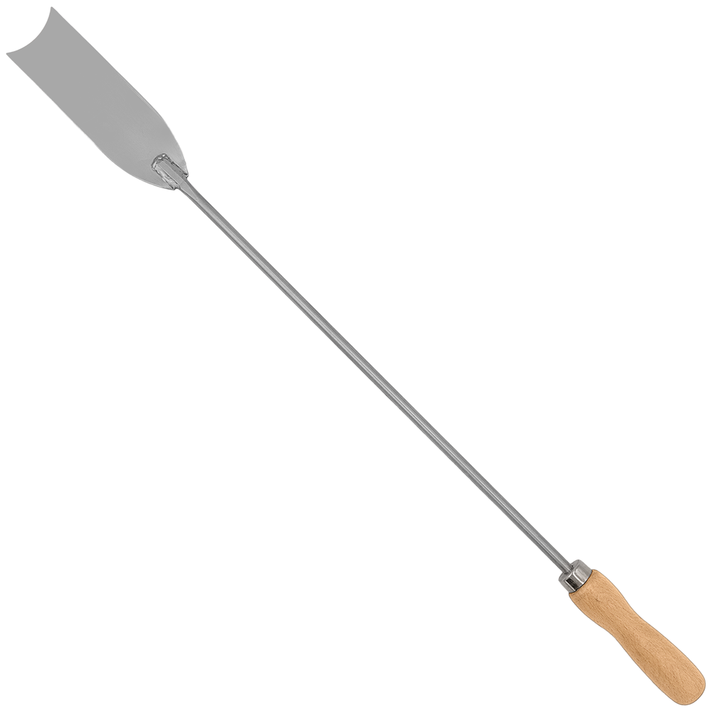 Zenport Asparagus Knife K801 Weeding Tool, 2-Inch Crescent Stainless Steel Blade, 26.5-Inch Length (image for) Zenport Asparagus Knife K801 Weeding Tool, 2-Inch Crescent Stainless Steel Blade, 26.5-Inch Length