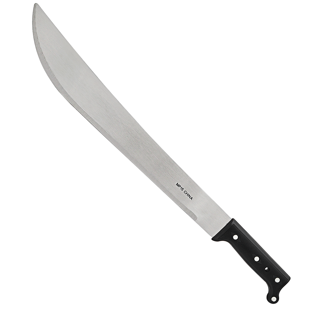 (image for) Zenport Machete MP15 15-Inch Carbon Steel Blade, PVC Handle, Includes Sheath