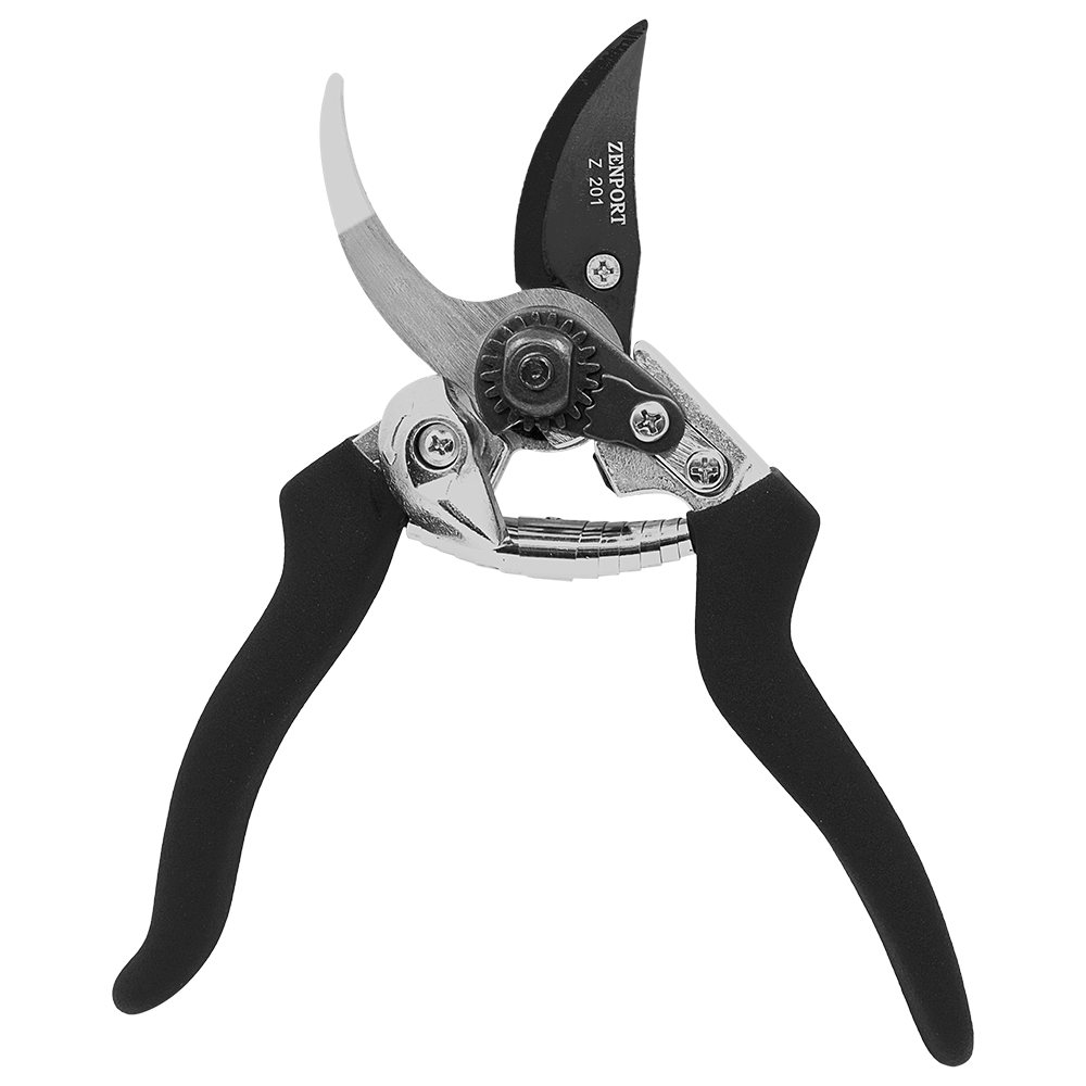 Zenport Z201 Pruner Heavy Duty Crew, Die-Cast Aluminum Handles, 1-Inch cut, 8-Inch Length (image for) Zenport Z201 Pruner Heavy Duty Crew, Die-Cast Aluminum Handles, 1-Inch cut, 8-Inch Length