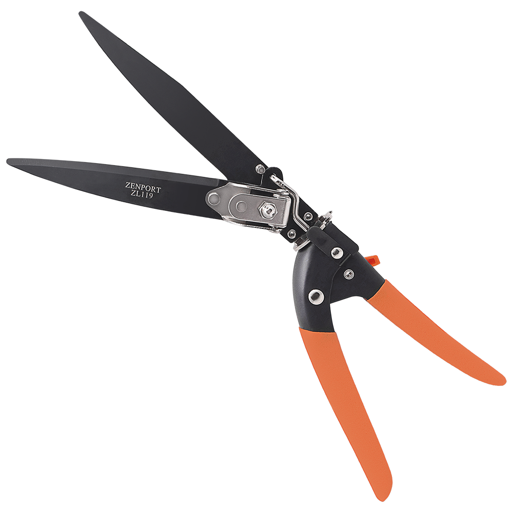 Zenport ZL119 Landscape Grass Shears, Adjustable, Heavy Duty, Twin 4.5-Inch Carbon Steel Blades (image for) Zenport ZL119 Landscape Grass Shears, Adjustable, Heavy Duty, Twin 4.5-Inch Carbon Steel Blades