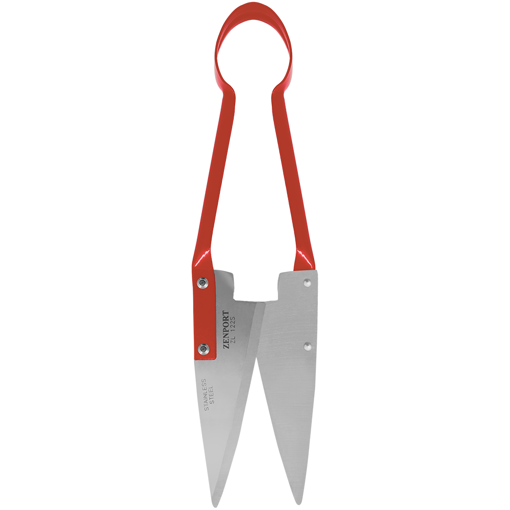 Zenport Onion Shears ZL122S Onion Topping Sheep Shear, 5.5-Inch Stainless Steel Blade, 13-Inch long (image for) Zenport Onion Shears ZL122S Onion Topping Sheep Shear, 5.5-Inch Stainless Steel Blade, 13-Inch long