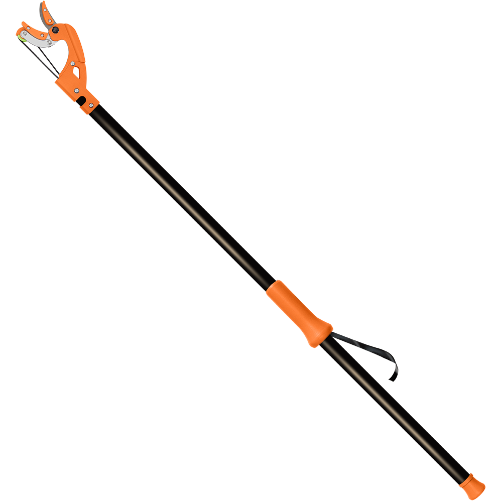 (image for) Zenport Pole Pruner ZL631 60-Inch, .5-Inch Cut, Cut-N-Hold, Pump-Action, Draw-Cord, For Pruning Fruit Trees