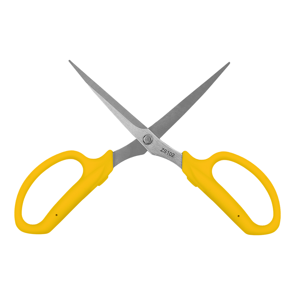Zenport Scissors ZS102 Floral Scissors with Chrome-Plated Blade and Safety Cap, 3-Inch Blade (image for) Zenport Scissors ZS102 Floral Scissors with Chrome-Plated Blade and Safety Cap, 3-Inch Blade