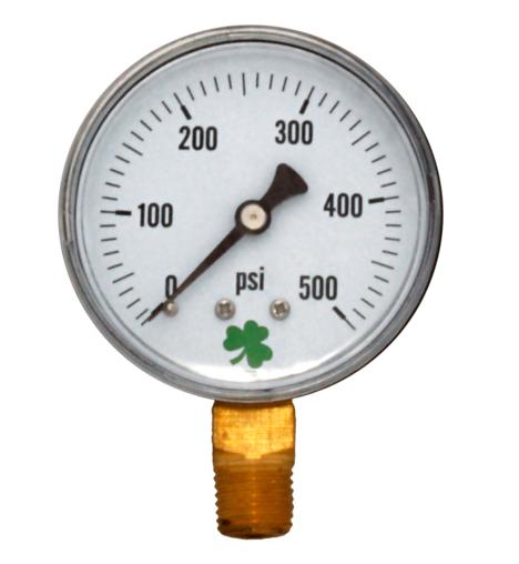 Pressure Gauge DPG500 Dry Pressure Gauge, 0-500 Psi