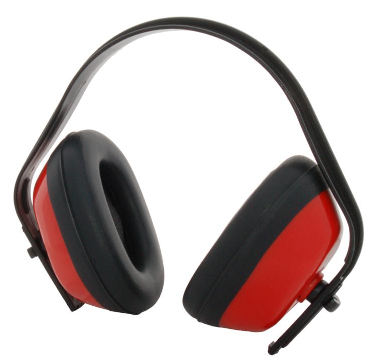 Zenport Ear Muffs EM101 Standard Red & Black Ear Muff Ear Protection - Click Image to Close