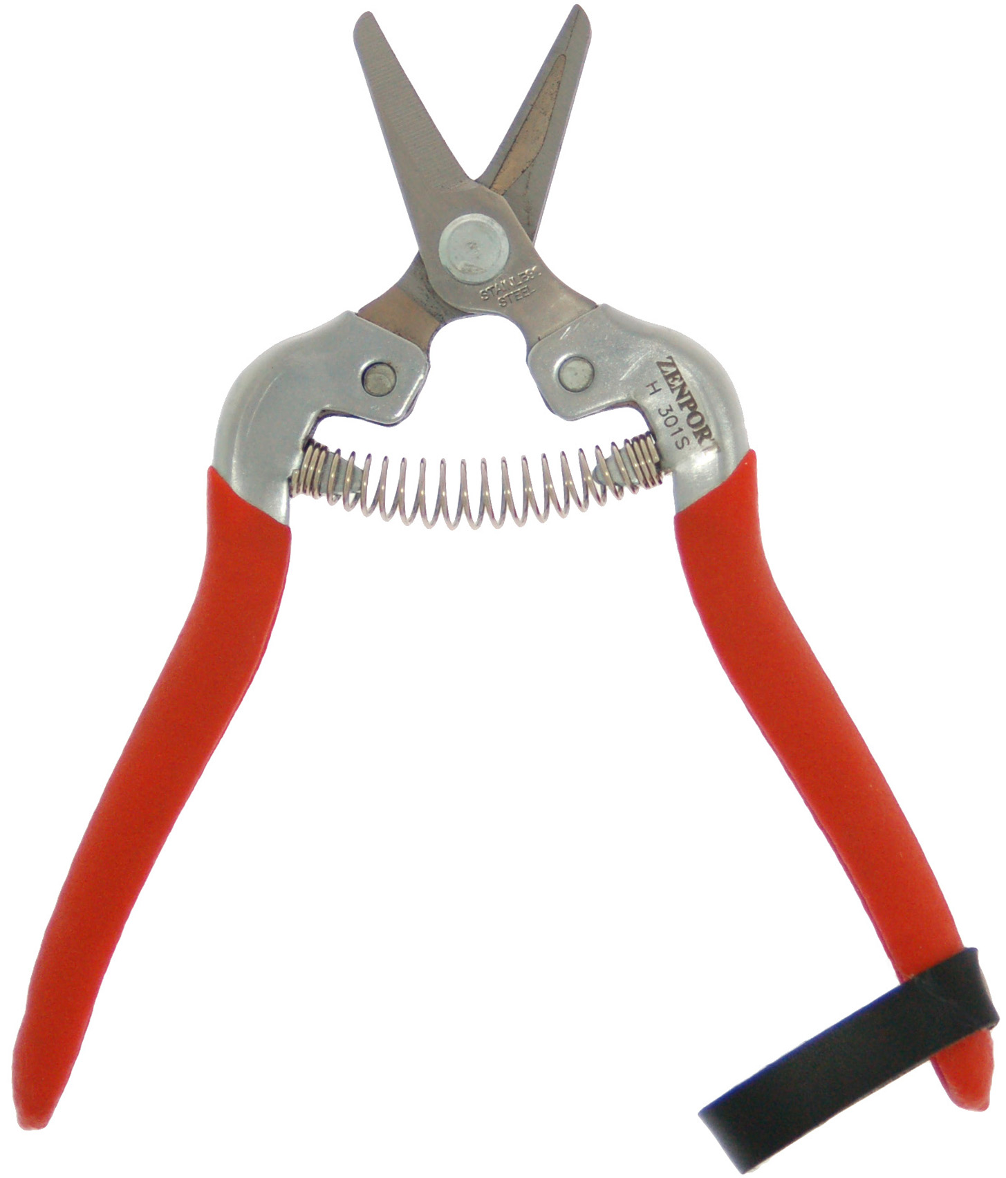 Zenport Shears H301S Fruit Shear, Short Stainless Blade, Straight Edge