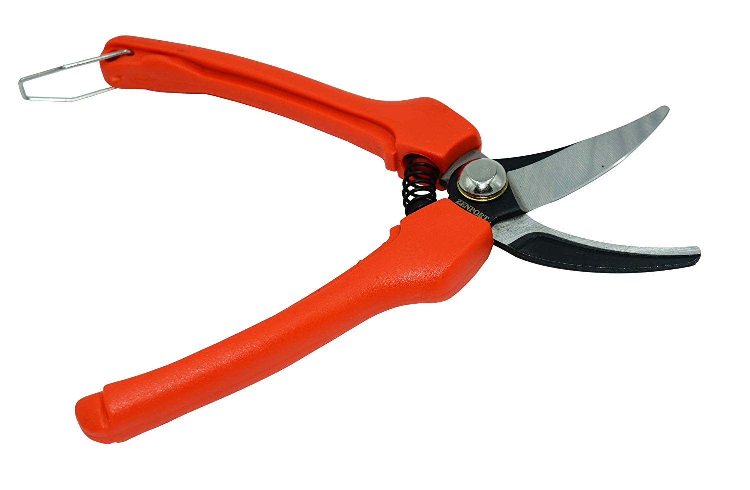 Zenport Shears H306 Euro Style Harvest Shear, Curved Carbon Steel Blade