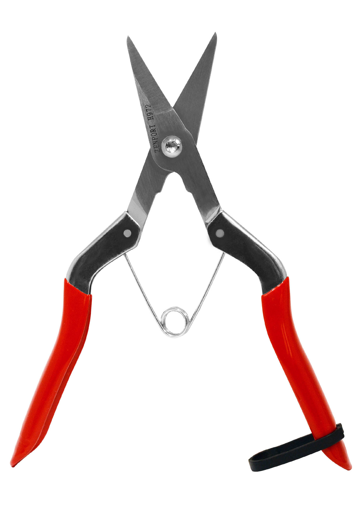 Zenport Shears H972 Long Deluxe Thinning Pomelo Shear 210cm 8.25-Inch Long with Wishbone Spring - Click Image to Close