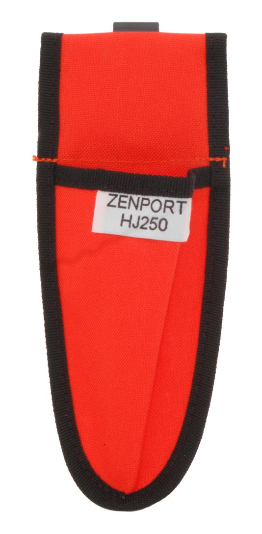 Zenport Holster HJ250 Pruner Folding Saw Sheath with Metal Belt Clip, Safety Orange