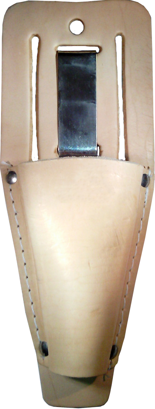 Zenport Holster HJ262 Leather Pruner Sheath W/Belt Loop And Metal Clip For Pruners / Folding Saws