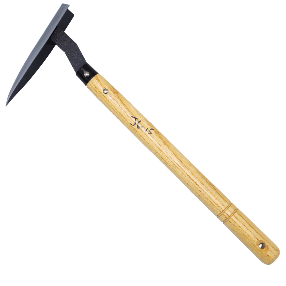 Zenport J6-15 Robo Kama Japanese Hoe, 12-Inch Wood Handle, 5.5-Inch Head