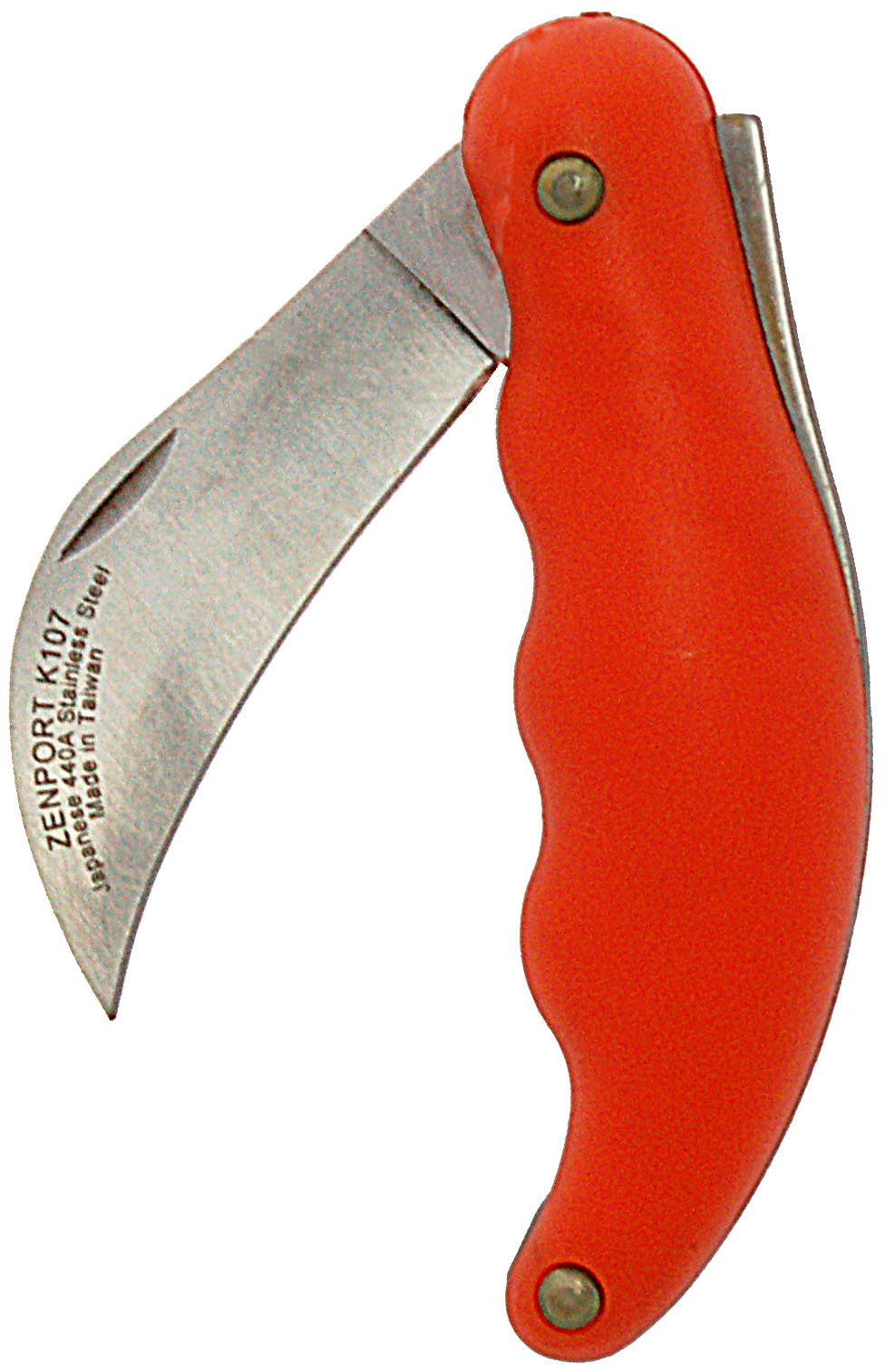 Zenport Horticulture Knife K107 Folding Horticulture Knife, 3.5-Inch Stainless