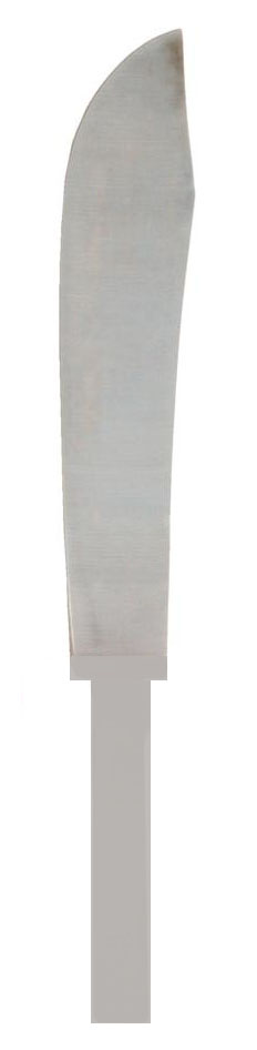 Zenport Knife Blade K113-B 6.75-Inch Stainless Steel Butcher Knife Blade Only For Hops And Cabbage