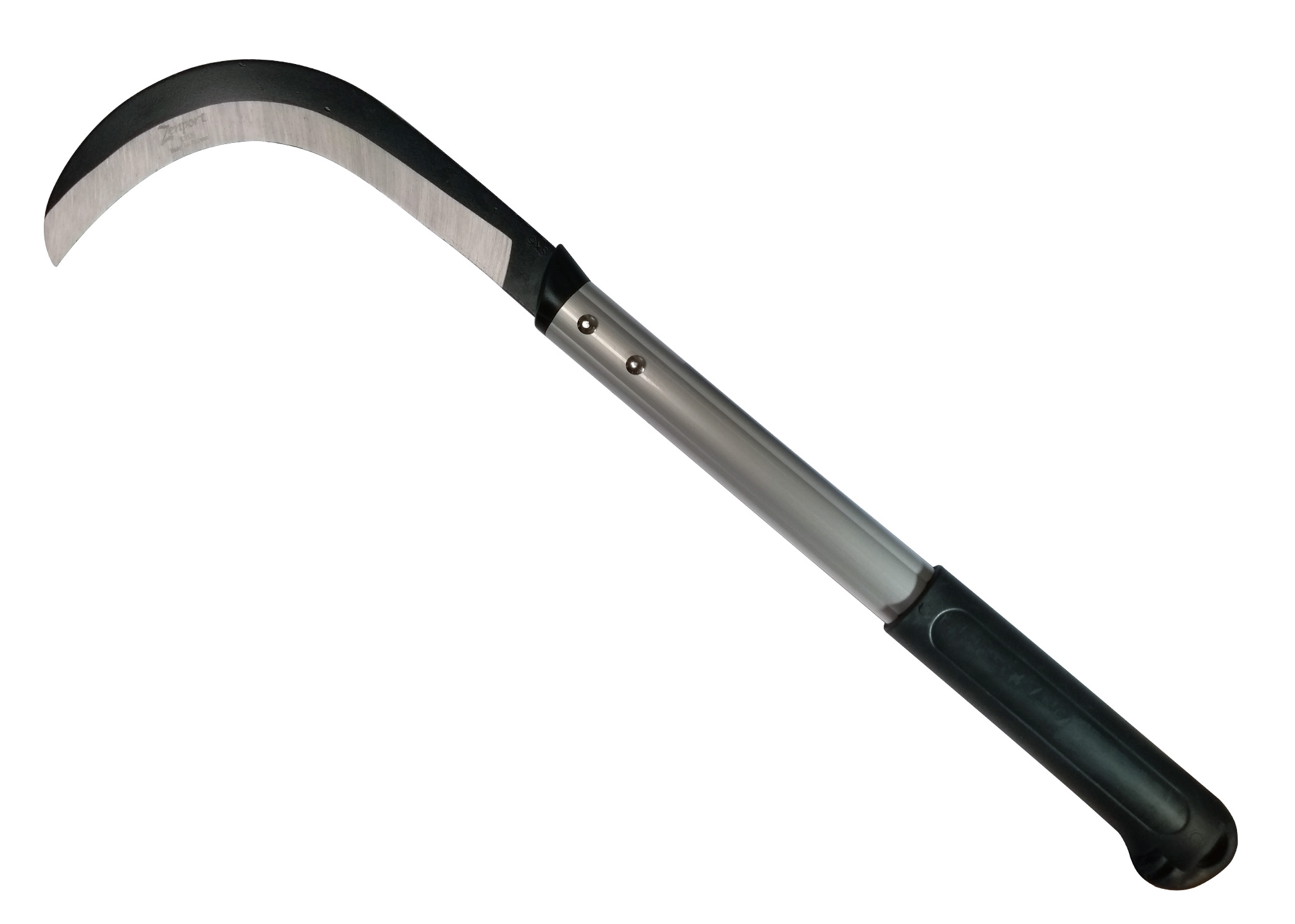 Zenport Sickle K313 Brush Clearing Sickle, 9-Inch SK5 Carbon Steel Blade, 15.5-Inch Aluminum Handle