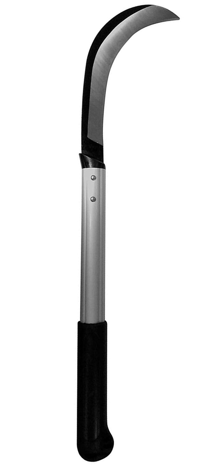 Zenport Sickle K314 Brush Clearing Sickle, 9-Inch SK5 Carbon Steel Blade, 14-Inch Aluminum Handle