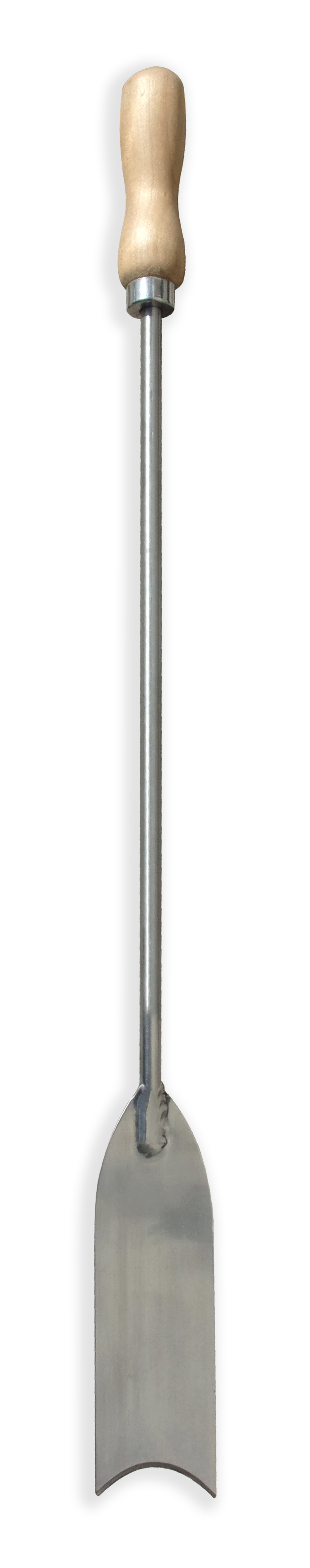 Zenport Asparagus Knife K801 Weeding Tool, 2-Inch Crescent Stainless Steel Blade, 26.5-Inch Length
