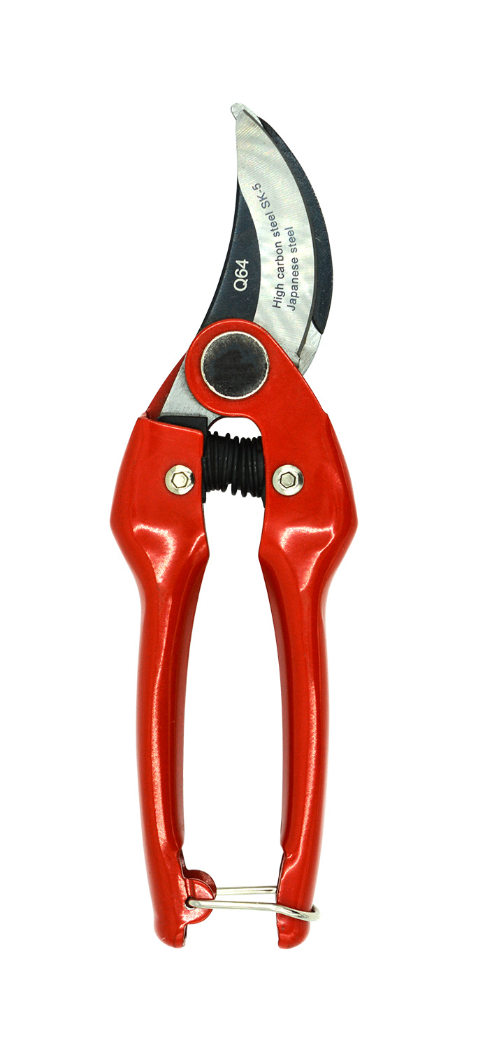 Zenport Pruner Q64 Heavy Duty Professional, SK5 Japanese Steel Cutting Blade, .75-Inch Cut, 7-Inch Long