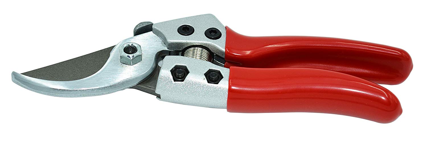 Zenport Pruner QV6 Japanese Squeeze Open Pro, lame chromée, coupe de demi-pouce, longueur de 6 pouces