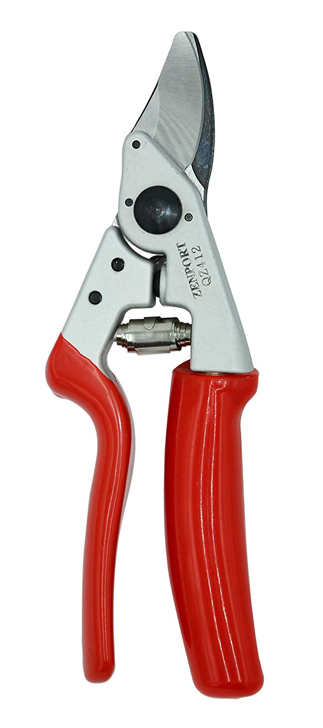 Zenport QZ412 Pruner Small Rotating Handle Professional, .8-Inch Cut, 7.25-Inch Long