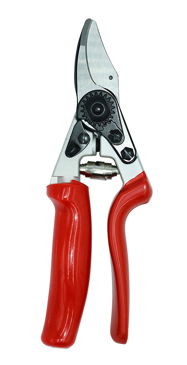 Zenport Podador QZ412 profesional giratoria pequeña, corte de .8 pulgadas, 7.25 pulgadas de largo
