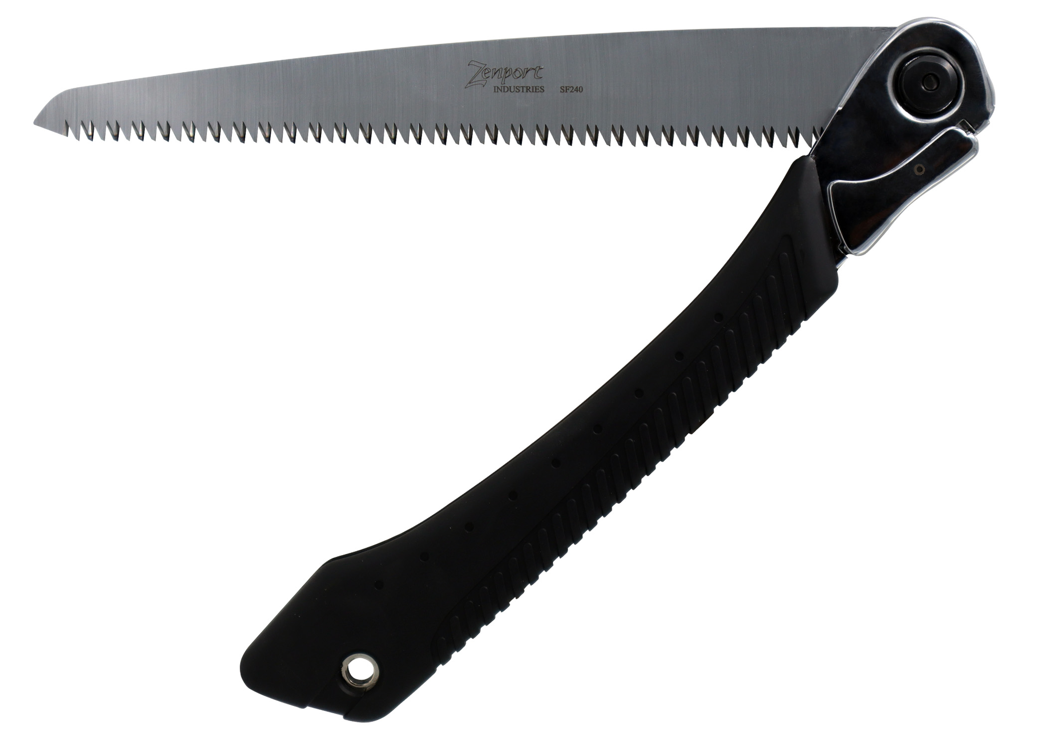 Zenport Saw SF240 9.5 inch Folding Saw, Tri-Edge Blade, Steel Handle