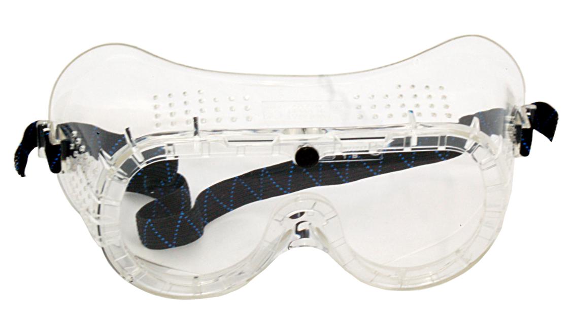 Zenport Safety Goggles SG201 Chemical Splash Goggles, Clear, Fog Free Lenses, Protective Eye Wear
