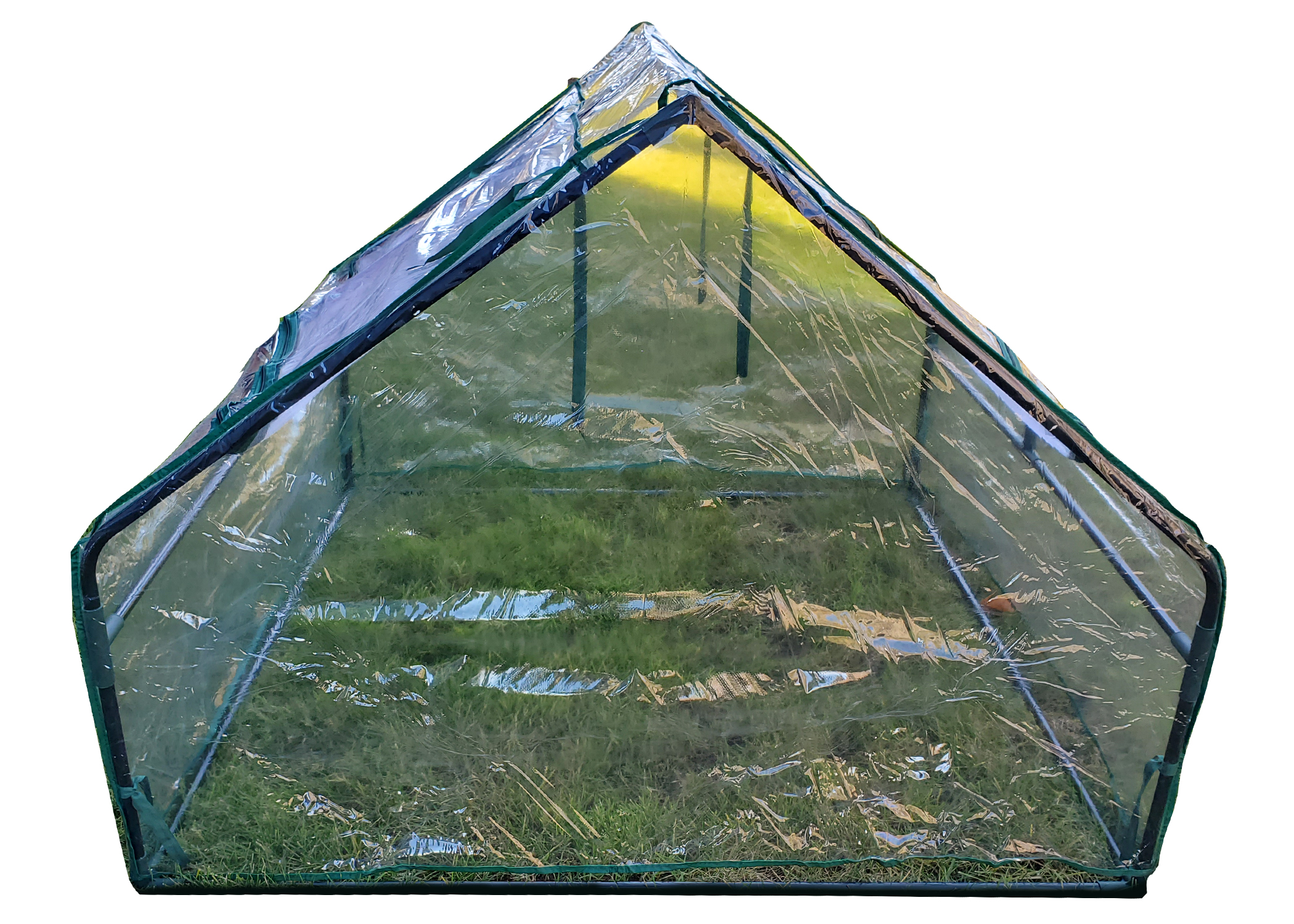 Zenport Mini Greenhouse SH3214A Greenhouse, 4-Feet by 4-Feet by 36-Inch