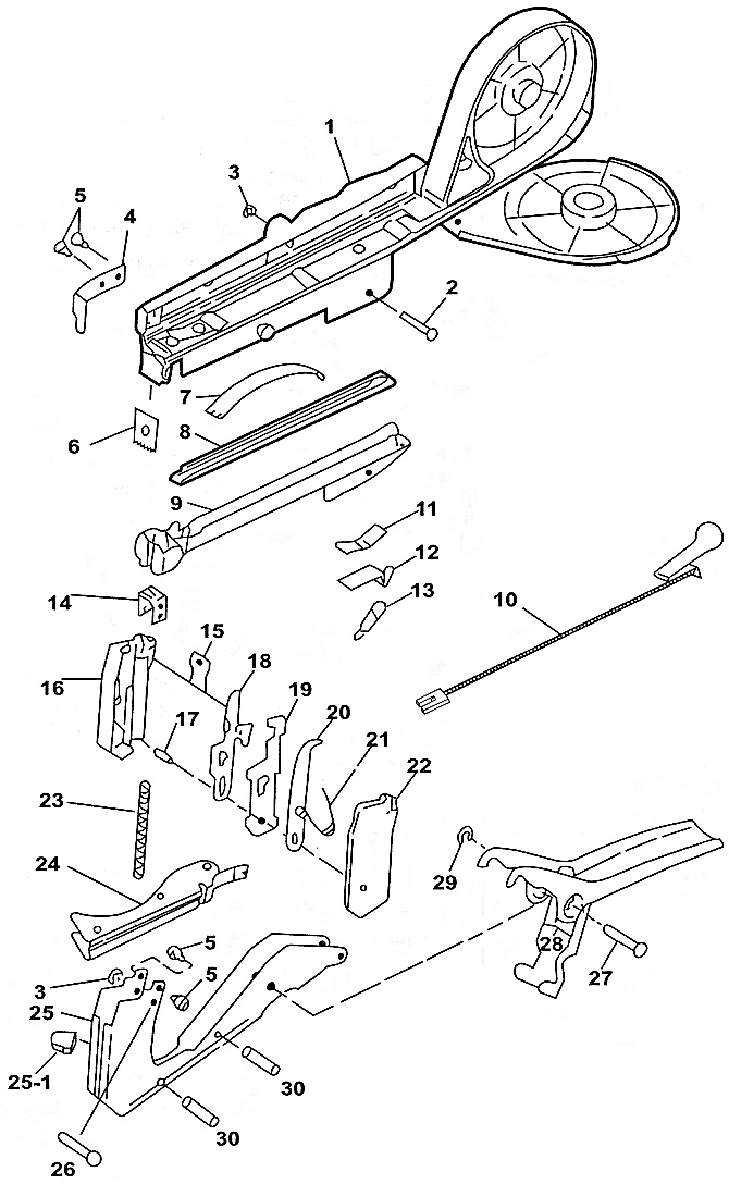 Zenport Zenport® TapeTool Part ZLT10 MAX Tapener® Pusher Unit, MAX HT10027