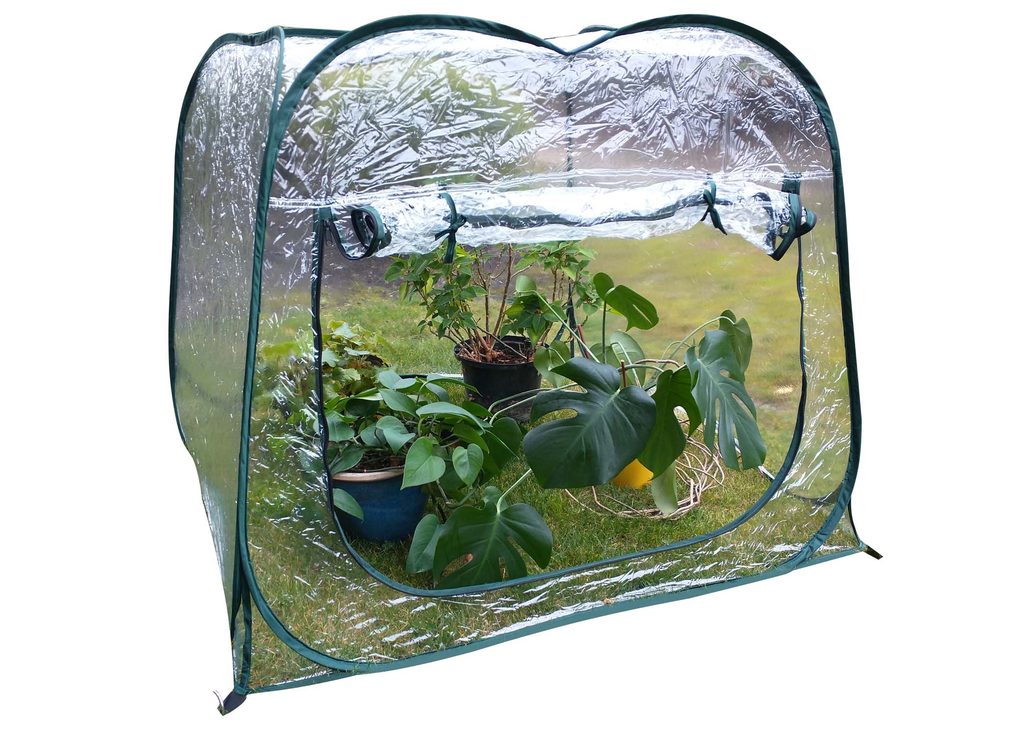 Zenport Pop-Up Greenhouse WS3241 47.3 x 47.3 x 39.4-inches - Click Image to Close