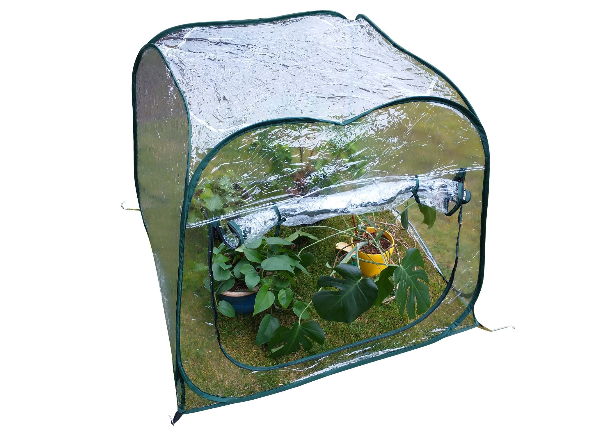 Zenport Pop-Up Greenhouse WS3241 4-Feet x 4-Feet x 38-Inch