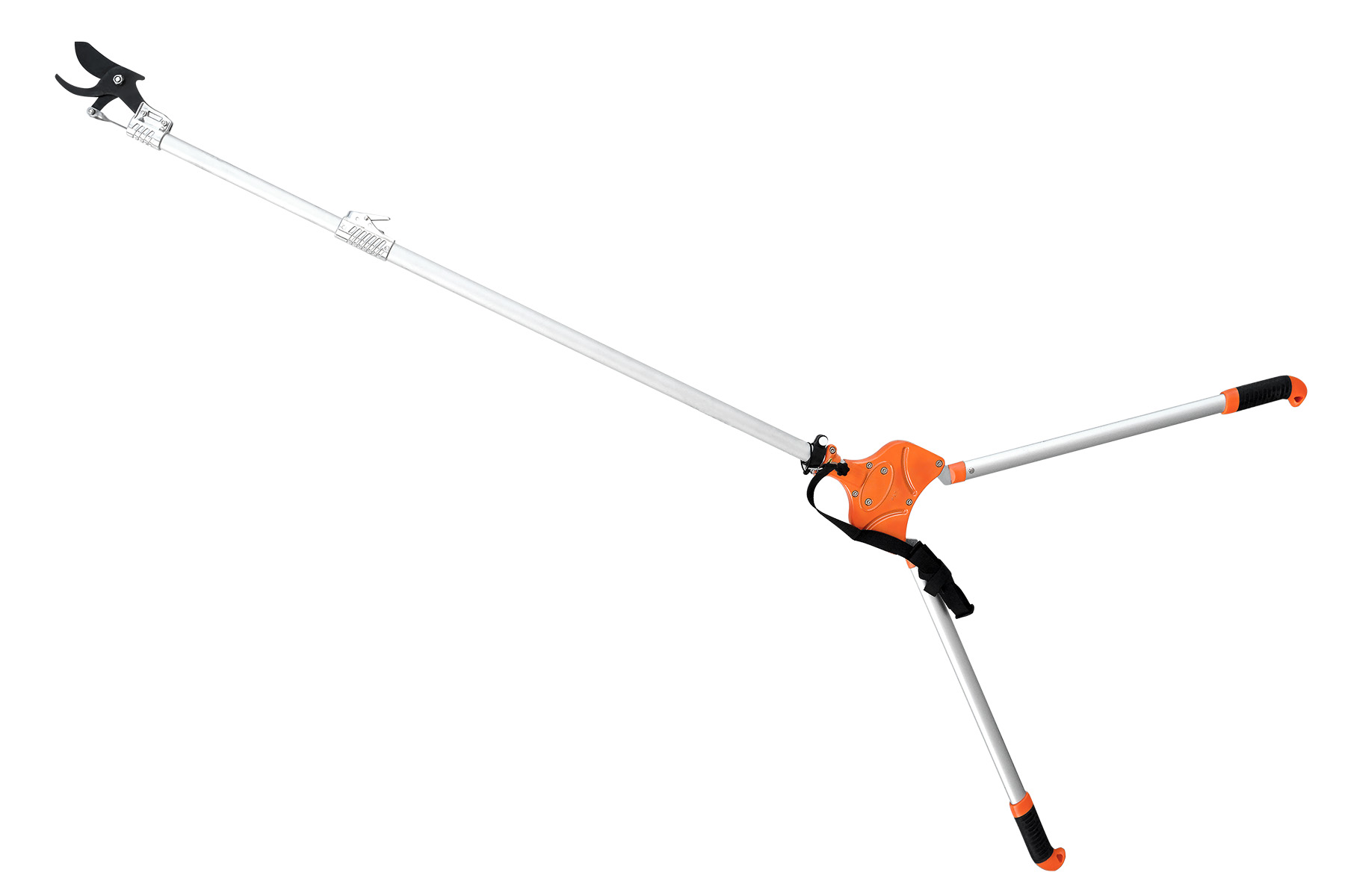 Zenport Long Pruner ZL630 à Deux Mains Télescopique Longue Portée Sécateur, 96-Inch, Couper et tenir, pour l'émondage