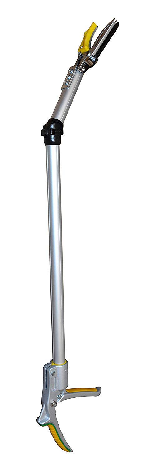 Zenport Long Pruner ZL646 30-Inch Long Reach Pruner Cut and Hold Adjustable Head