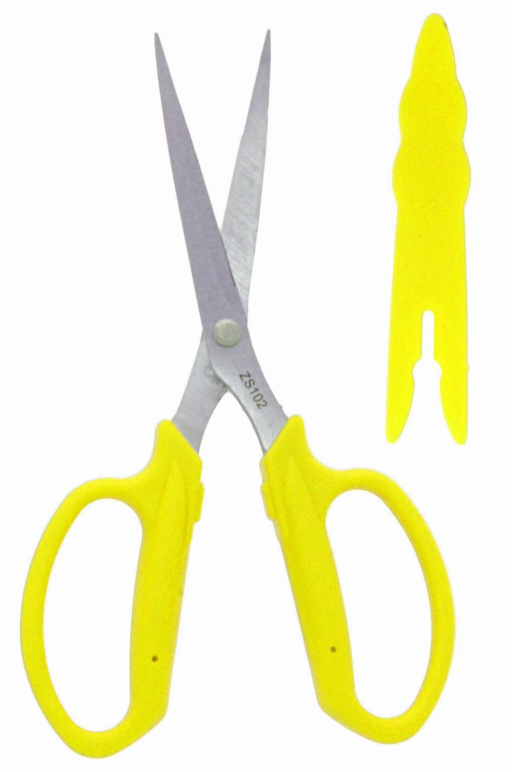 Zenport Scissors ZS102 Ciseaux floraux avec lame chromé et bouchon de sécurité, Blade 3 pouces