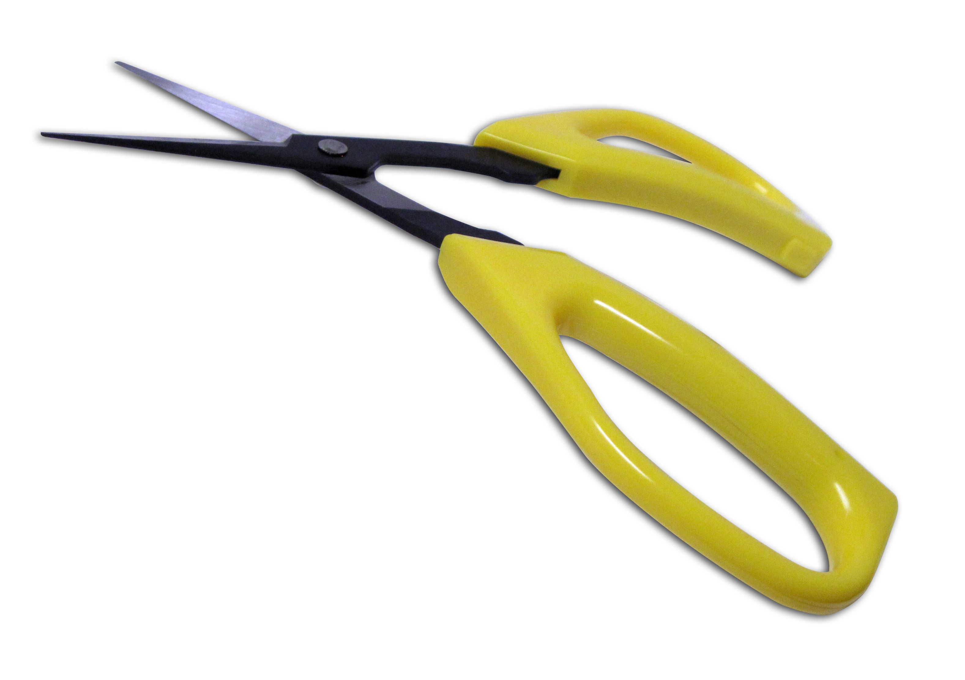 Zenport Scissors ZS109B Ergonomic Bent Handle Deluxe Trimming Scissors, Garden, Fruit, Grape, 6.5-Inch Long