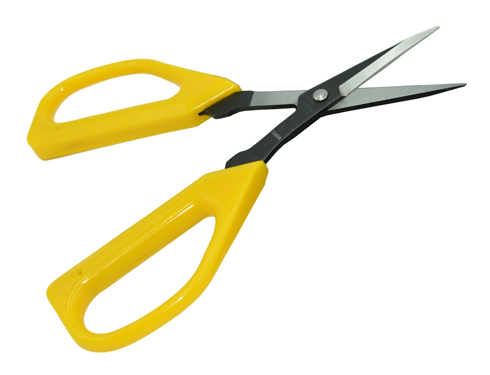 Zenport Scissors ZS109T Ergonomic Tilt Blade Deluxe Trimming Scissors, Garden, Fruit, Grape, 6.5-Inch Long - Click Image to Close