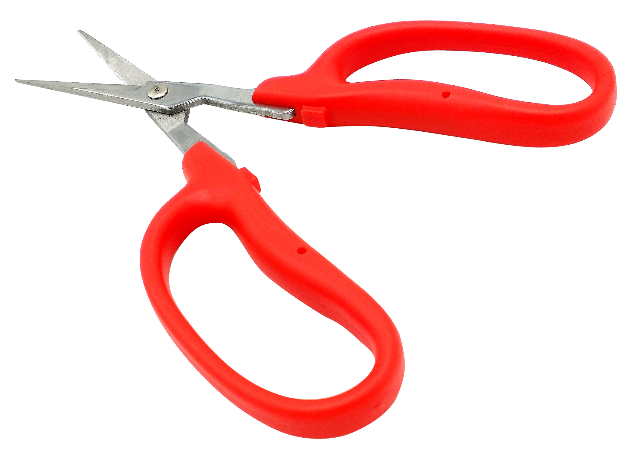 Zenport Scissors ZS422 Straight MasaMasa Trim Trimming Scissors, Stainless Steel, Orange Handle - Click Image to Close