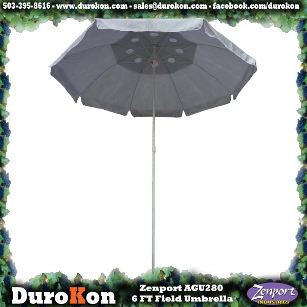 Zenport Umbrella AGU280 6-Foot by 1-inch Pole - Click Image to Close